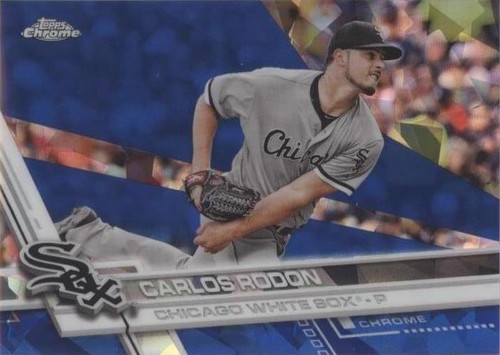 2017 Topps Chrome Sapphire Edition - Carlos Rodon #59