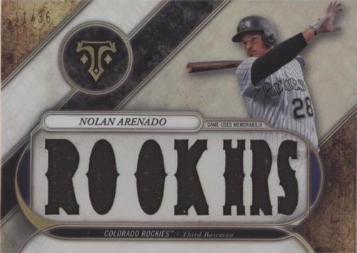 2017 Topps Triple Threads - Nolan Arenado #TTR-NA4
