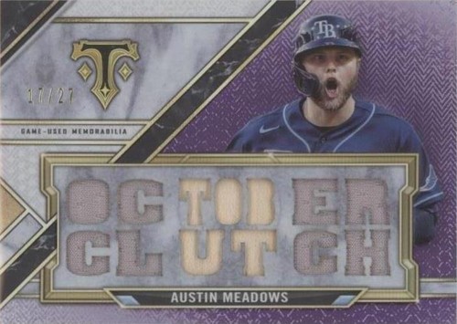 2021 Topps Triple Threads - Austin Meadows #TTR-AM