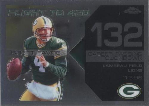 2007 Topps Chrome Brett Favre #BFC-BF132