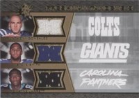 2007 SPx Anthony Gonzalez Dwayne Jarrett Steve Smith #FT3-GSJ