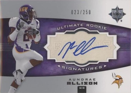 2007 Ultimate Collection Aundrae Allison #130