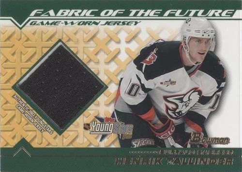 2002-03 Bowman YoungStars - Henrik Tallinder #FFJ-HT