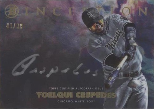 2021 Bowman Inception - Yoelqui Cespedes #ISS-YCS