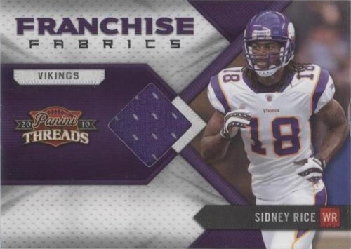 2010 Panini Threads Sidney Rice #16