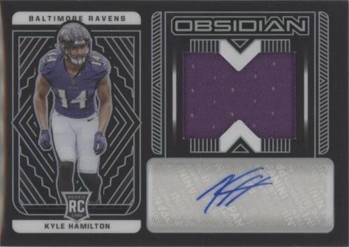 2022 Panini Obsidian Kyle Hamilton #208