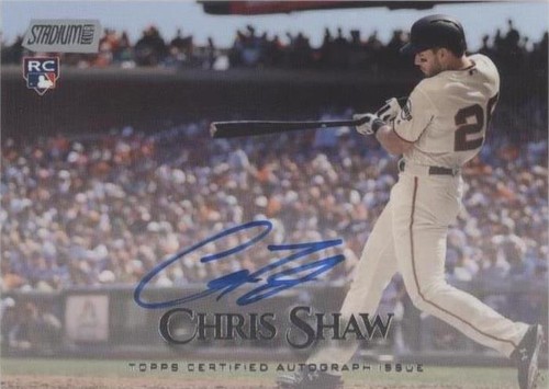 2019 Topps Stadium Club - Chris Shaw #SCA-CS
