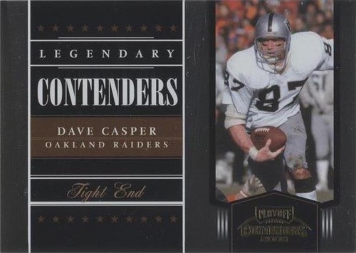 2006 Playoff Contenders Dave Casper #LC-6