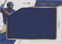 2018 Panini Immaculate Collection - Eloy Jimenez #IJ-EJ