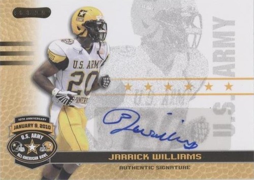 2010 Razor U.S. Army All-American Bowl Jarrick Williams #BA-JW3