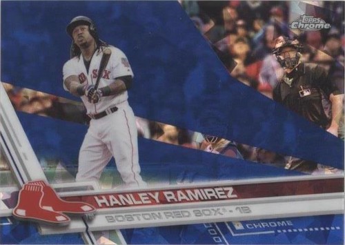 2017 Topps Chrome Sapphire Edition - Hanley Ramirez #508