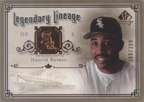 2005 SP Legendary Cuts - Harold Baines #LE-HB