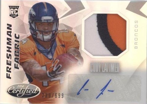 2014 Panini Certified Cody Latimer #212