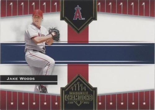 2005 Donruss Champions - Jake Woods #376