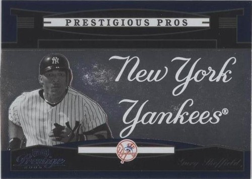 2005 Playoff Prestige - Gary Sheffield #PP-37