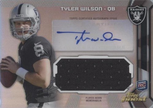2013 Topps Finest Tyler Wilson #AJR-TW