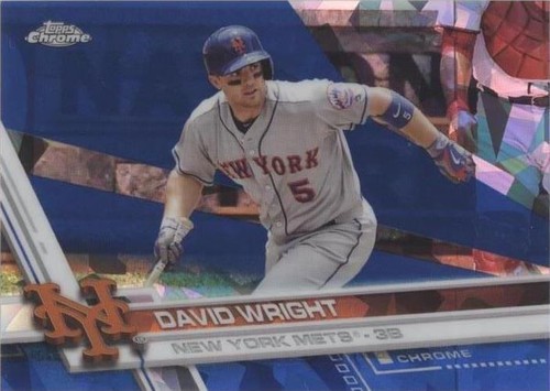 2017 Topps Chrome Sapphire Edition - David Wright #19