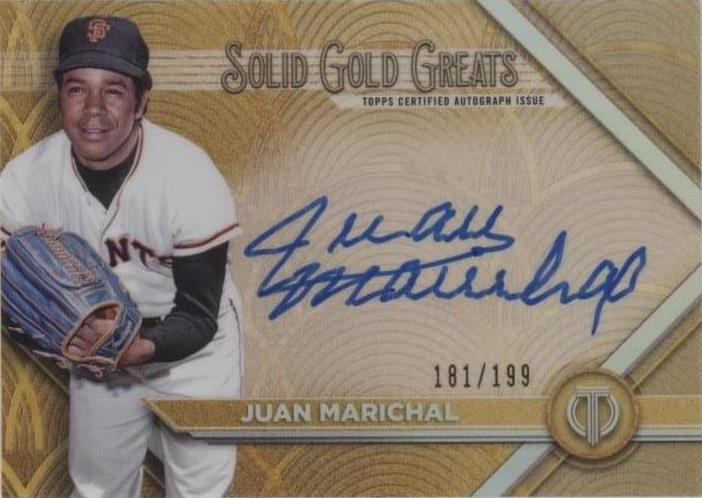 2022 Topps Tribute - Juan Marichal #GGA-JMA
