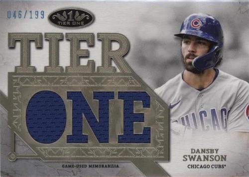 2024 Topps Tier One - Dansby Swanson #T1RD-DS