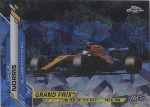 2020 Topps Chrome Sapphire Edition Formula 1 - Lando Norris #166
