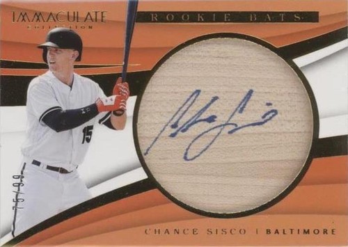 2018 Panini Immaculate Collection - Chance Sisco #RB-CS