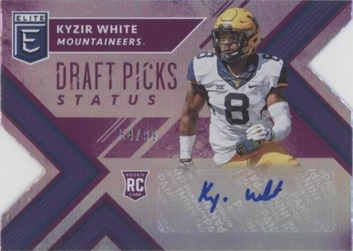 2018 Panini Elite Draft Picks Kyzir White #229