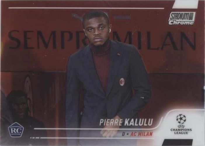 2021-22 Topps Stadium Club Chrome UCL Pierre Kalulu #20
