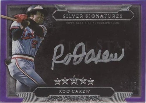 2020 Topps Five Star - Rod Carew #SS-RC