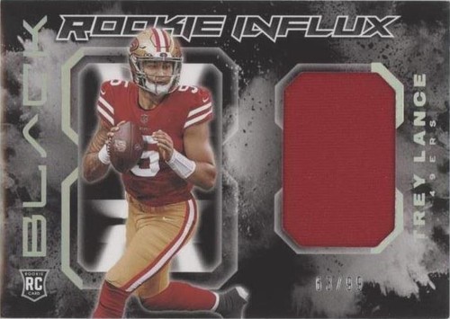 2021 Panini Black Trey Lance #RI-TRL