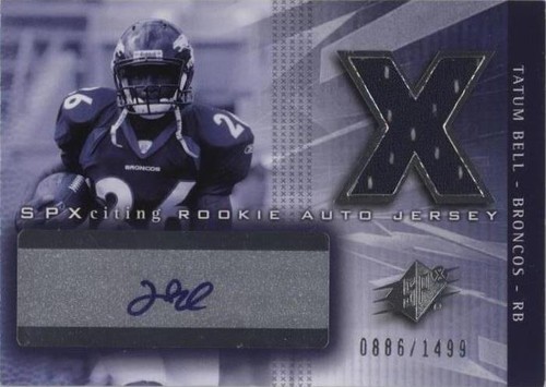 2004 SPx Tatum Bell #191