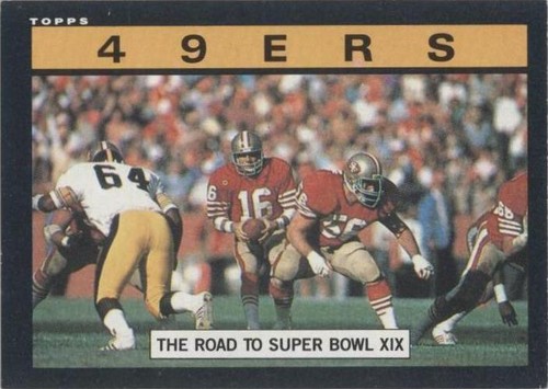 1985 Topps Joe Montana #148