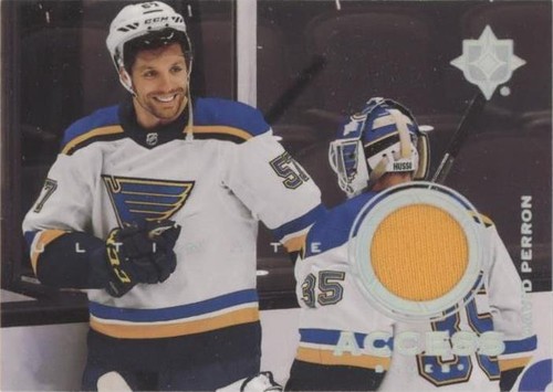 2020-21 Upper Deck Ultimate Collection - David Perron #UA-PE