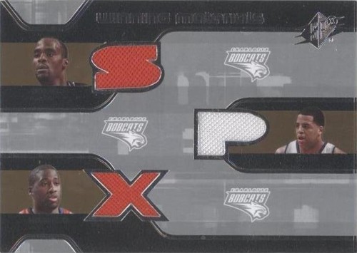 2007-08 SPx - Raymond Felton/Emeka Okafor/Sean May #WMT-RMF