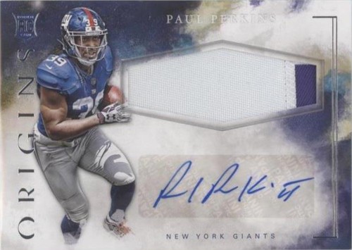 2016 Panini Origins Paul Perkins #RJPA-PP