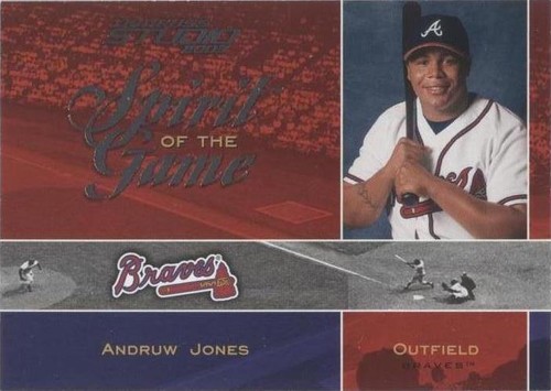 2003 Donruss Studio - Andruw Jones #SG-18