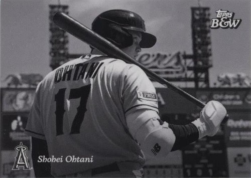 Shohei Ohtani Black & White Card 001 Excellent | eBay