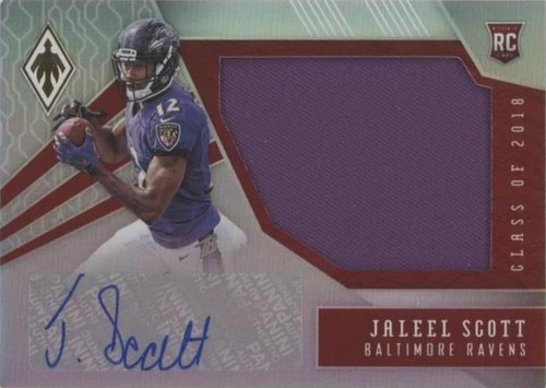 2018 Panini Phoenix Jaleel Scott #RJ-JS