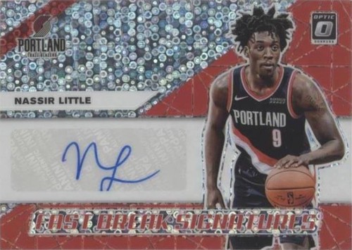 2019-20 Panini Donruss Optic - Nassir Little #FB-NLT