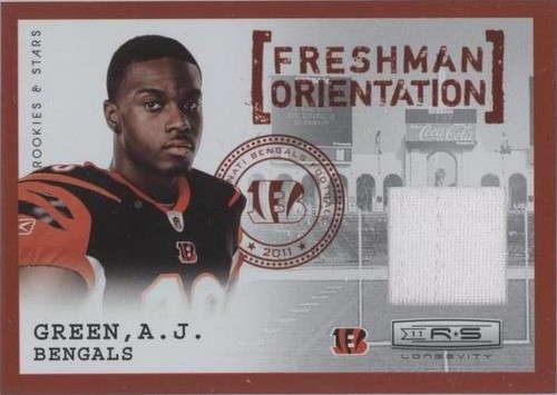 2011 Panini Rookies & Stars Longevity A.J. Green #27