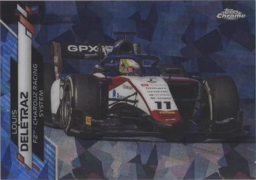 2020 Topps Chrome Sapphire Edition Formula 1 - Louis Deletraz #69