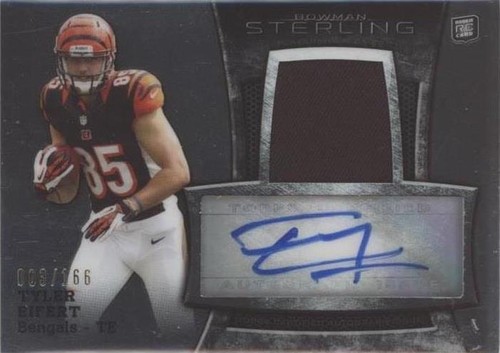 2013 Bowman Sterling Tyler Eifert #BSAR-TE