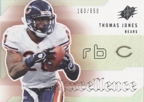 2006 SPx Thomas Jones #SP-TJ