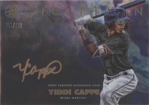 2021 Bowman Inception - Yiddi Cappe #ISS-YC