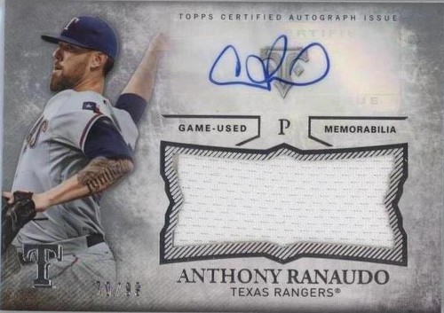 2015 Topps Triple Threads - Anthony Ranaudo #UAJR-AR