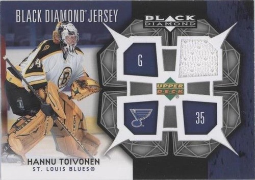 2007-08 Upper Deck Black Diamond - Hannu Toivonen #BDJ-HT