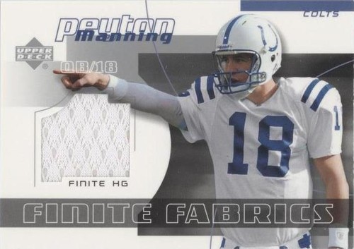 2004 Upper Deck Finite HG Peyton Manning #FF-PM