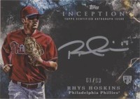 2018 Topps Inception - Rhys Hoskins #SS-RHO