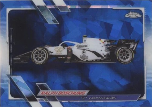 2021 Topps Chrome Sapphire Edition Formula 1 - Ralph Boschung #122