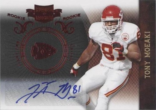 2010 Panini Plates & Patches Tony Moeaki #195