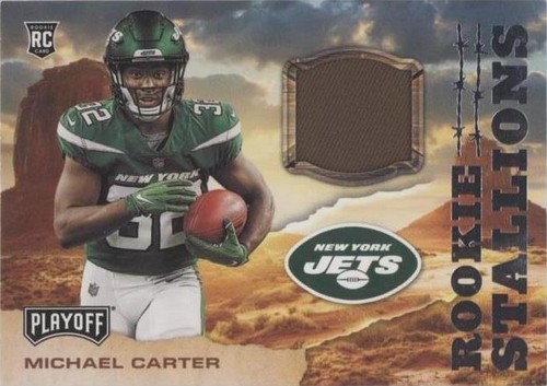 2021 Panini Playoff Michael Carter #RS-MCA